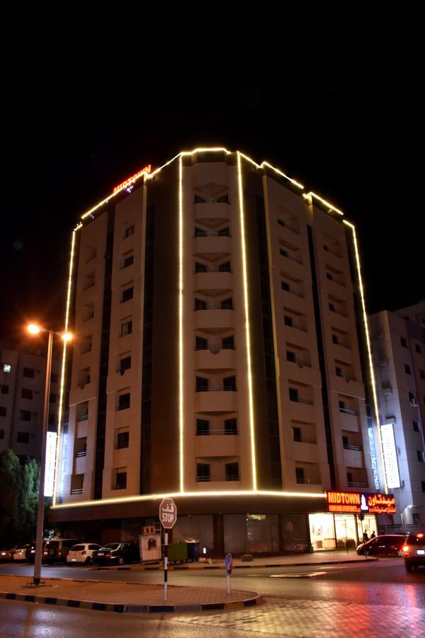 Midtown Furnished Apartments Ajman Exterior photo